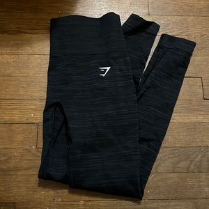 Gymshark black heather leggings